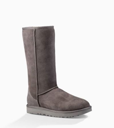 UGG Classic Tall II Womens Classic Boots Grey - AU 761QR